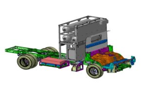 移动式氢燃料电池动力系统